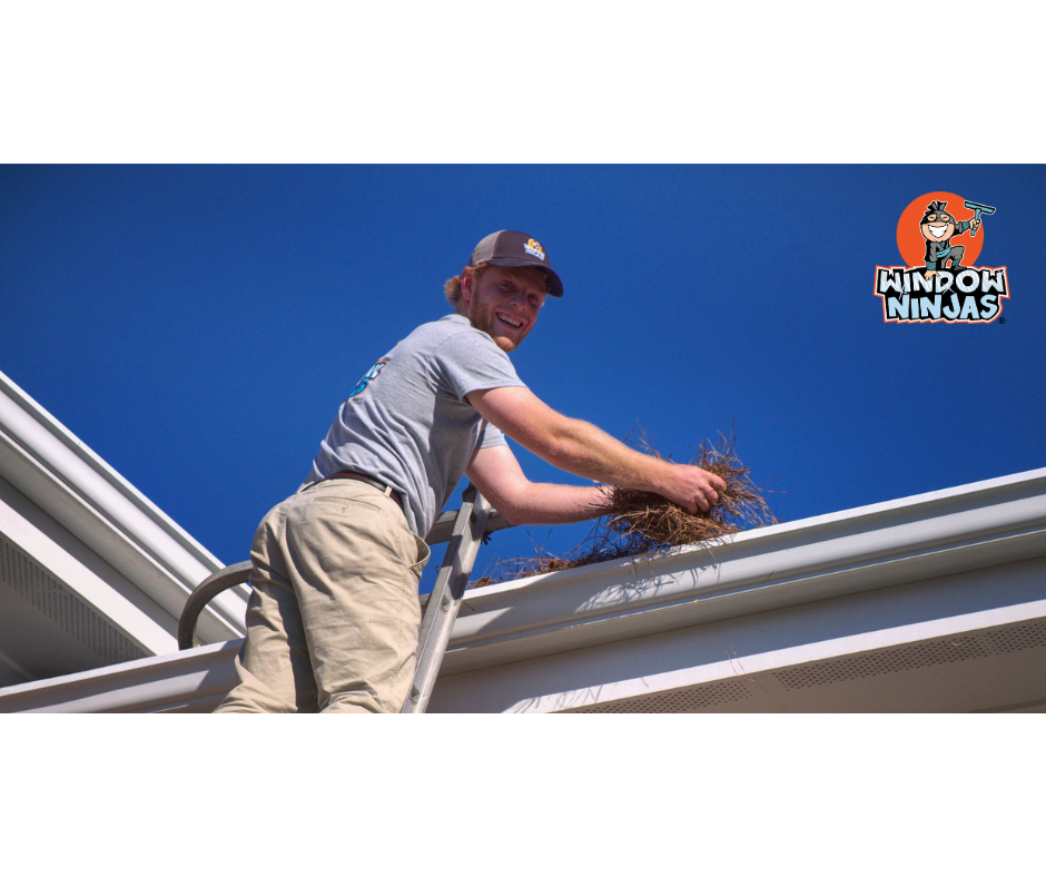 Window Ninjas gutter cleaning