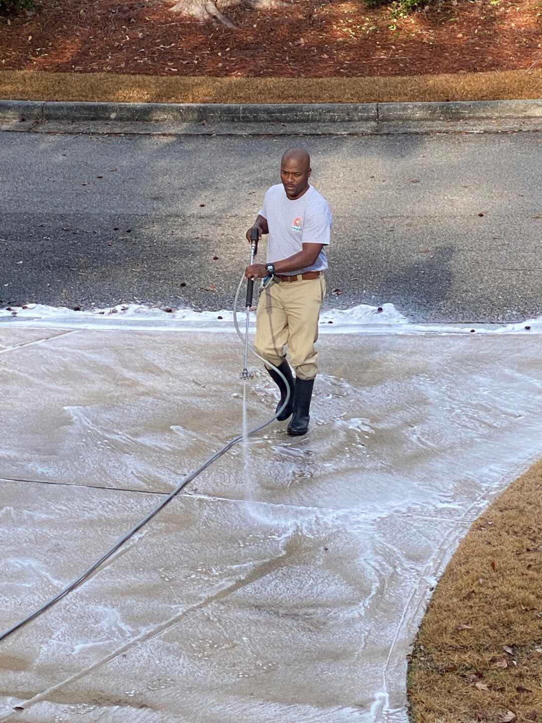 driveway pressure washing