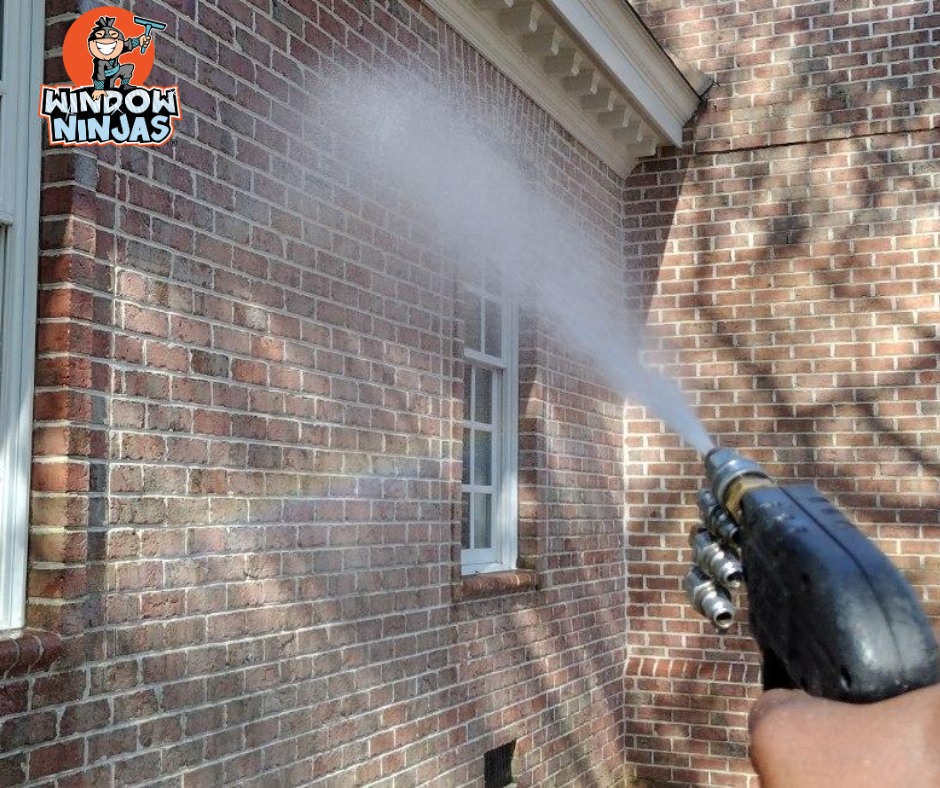 Window Ninjas tips for pressure washing