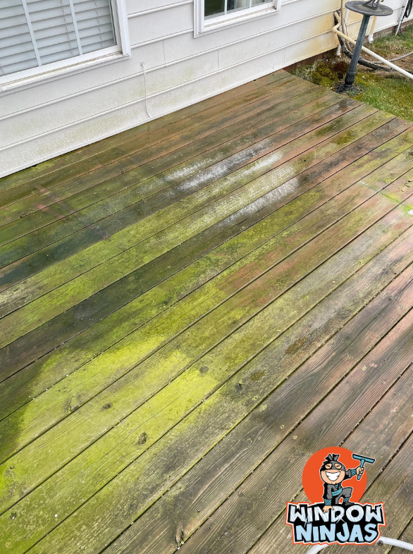 Pressure Washing Decking1