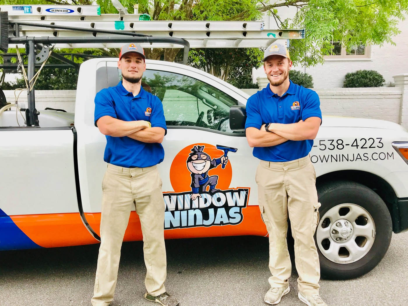 Window Ninjas Greenville window cleaning.