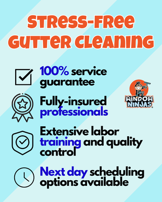 stress free gutter cleaning