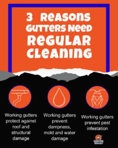 3 reasons gutters need regular cleaning