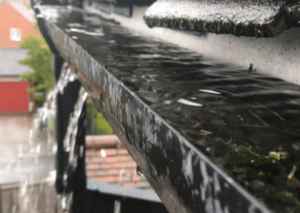 water clogging gutters overflow prevent water damage