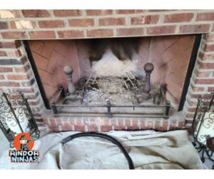 chimney fireplace sweeping service