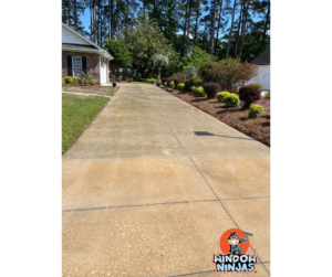 driveway power wash cost