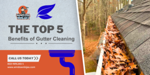 the top 5 benefits of gutter cleaning