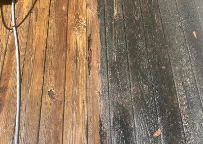 Pressure Washing Wilmington Before After