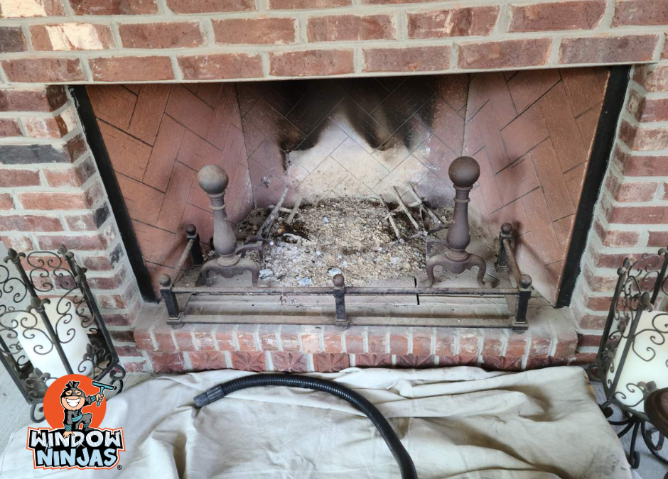 chimney sweep fireplace