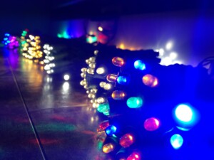 holiday lights used for pro lighting instal